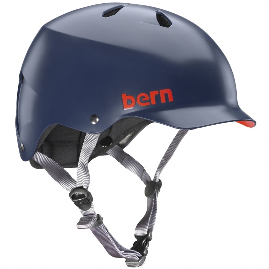 Bern Watts EPS Summer Skate / Bike Helmet, XXL/XXXL, Matte Navy Blue